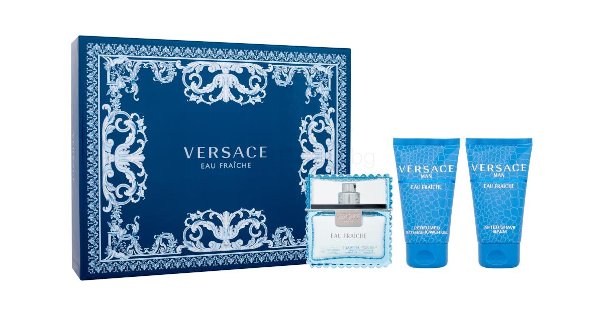 Versace Man Eau Fraiche SET2 Подаръчен комплект EDT 50 ml душ гел 50