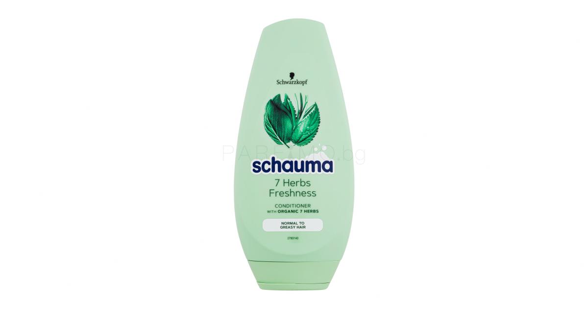 Schwarzkopf Schauma 7 Herbs Freshness Conditioner Балсами за коса за