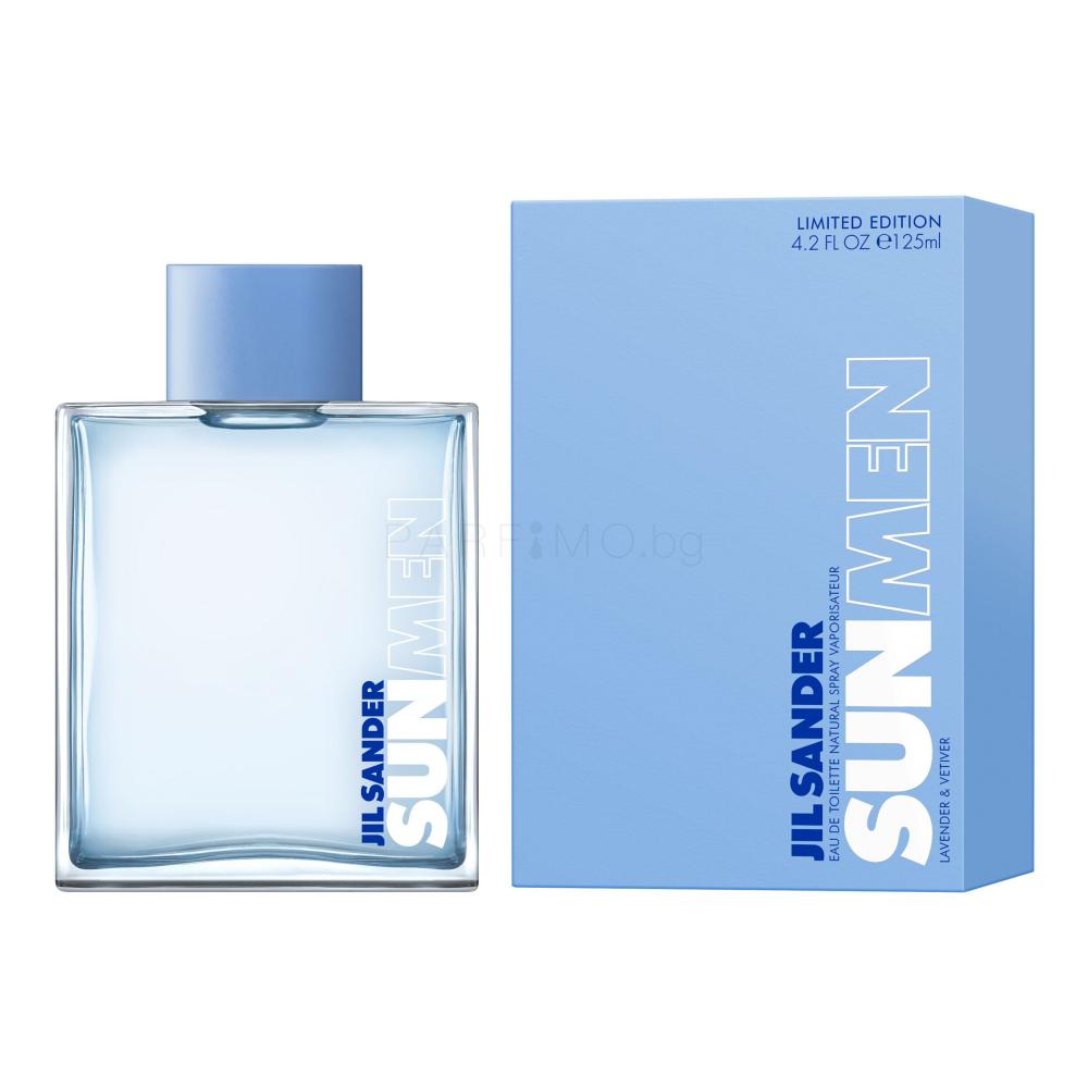 Jil Sander Sun Men Lavender Vetiver Limited Edition Eau De Toilette