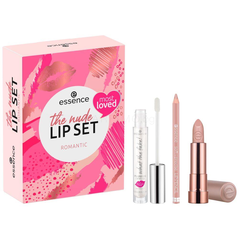 Essence The Nude Lip Set Подаръчен комплект червило Hydrating Nude