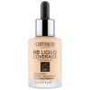 Catrice HD Liquid Coverage 24H Фон дьо тен за жени 30 ml Нюанс 002 Porcelain Beige