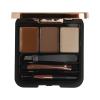 Makeup Revolution London Brow Sculpt Kit Комплекти и палитри за вежди за жени 2,2 g Нюанс Brown