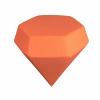 Gabriella Salvete Diamond Sponge Апликатор за жени 1 бр Нюанс Orange