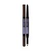 Maybelline Express Brow Satin Duo Молив за вежди за жени 0,71 g Нюанс Dark Brown