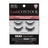 Ardell Lash Contour 372 Подаръчен комплект изкуствени мигли Lash Contour 372 2 чифта + лепило за мигли и очна линия Duo Line It Lash It 2in1 Eyeliner &amp; Lash Adhesive 2,5 g