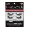 Ardell Lash Contour 371 Подаръчен комплект изкуствени мигли Lash Contour 371 2 чифта + лепило за мигли и очна линия Duo Line It Lash It 2in1 Eyeliner &amp; Lash Adhesive 2,5 g