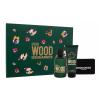 Dsquared2 Green Wood Подаръчен комплект EDT 100 ml + душ гел 100 ml + калъф за кредитни карти