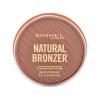 Rimmel London Natural Bronzer Ultra-Fine Bronzing Powder Бронзант за жени 14 g Нюанс 002 Sunbronze