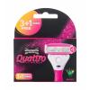 Wilkinson Sword Quattro For Women Резервни ножчета за жени Комплект