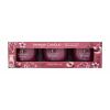 Yankee Candle Sweet Plum Sake Подаръчен комплект ароматизирана свещ 3 x 37 g