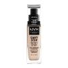 NYX Professional Makeup Can&#039;t Stop Won&#039;t Stop Фон дьо тен за жени 30 ml Нюанс 1.3 Light Porcelain