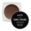 NYX Professional Makeup Tame &amp; Frame Tinted Brow Pomade Гел и помада за вежди за жени 5 g Нюанс 02 Chocolate