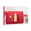 Clarins Total Eye Lift Routine Подаръчен комплект околоочен крем Total Eye Lift 15 ml + спирала Wonder Perfect Mascara 4D 3 ml 01 Perfect Black + масло за почистване на лице Total Cleansing Oil 50 ml + козметична чантичка