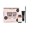 Makeup Revolution London Brow Dye Tint Kit Боя за вежди за жени Нюанс Brown Комплект