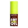 NYX Professional Makeup Fat Oil Lip Drip Масло за устни за жени 4,8 ml Нюанс 08 Status Update