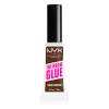 NYX Professional Makeup The Brow Glue Instant Brow Styler Гел и помада за вежди за жени 5 g Нюанс 04 Dark Brown