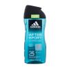 Adidas After Sport Shower Gel 3-In-1 New Cleaner Formula Душ гел за мъже 250 ml