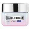 L&#039;Oréal Paris Glycolic-Bright Glowing Cream Night Нощен крем за лице за жени 50 ml