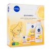 Nivea Q10 Energy Gift Set Подаръчен комплект дневен крем за лице Q10 Energy 50 ml + мицеларна вода Q10 Energy 400 ml + текстилна маска за лице Q10 Energy 1 бр увредена кутия