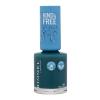 Rimmel London Kind &amp; Free Лак за нокти за жени 8 ml Нюанс 168 Teal Ivy