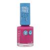 Rimmel London Kind &amp; Free Лак за нокти за жени 8 ml Нюанс 165 Rebel Rose