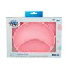 Canpol babies Silicone Suction Plate Pink Съдове за деца 500 ml