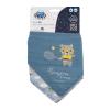 Canpol babies Bonjour Paris Muslin Bib Blue Лигавник за деца 2 бр