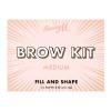 Barry M Brow Kit Комплекти и палитри за вежди за жени 4,5 g Нюанс Medium