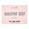 Barry M Brow Kit Комплекти и палитри за вежди за жени 4,5 g Нюанс Light