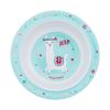 Canpol babies Exotic Animals Melamine Bowl With Suction Ring Turquoise Съдове за деца 270 ml