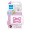 MAM Comfort 1 Silicone Pacifier 0-2m Pink Биберон за деца 1 бр