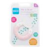 MAM Bite &amp; Brush Teether 3m+ Pink Гризалка за деца 1 бр