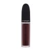 MAC Powder Kiss Liquid Червило за жени 5 ml Нюанс 993 Pretty Pleats!