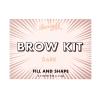 Barry M Brow Kit Комплекти и палитри за вежди за жени 4,5 g Нюанс Dark