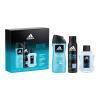 Adidas Ice Dive Подаръчен комплект EDT 100 ml + дезодорант 150 ml + душ гел 250 ml