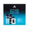 Adidas Ice Dive Подаръчен комплект EDT 100 ml + дезодорант 150 ml + душ гел 250 ml увредена кутия