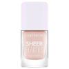 Catrice Sheer Beauties Nail Polish Лак за нокти за жени 10,5 ml Нюанс 020 Roses Are Rosy