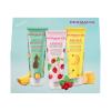 Dermacol Aroma Moment Be Juicy Подаръчен комплект душ гел Tropical Shower Gel Hawaiian Pineapple 250 ml + душ гел Juicy Shower Gel Wild Strawberries 250 ml + душ гел Exotic Shower Gel Bahamas Banana 250 ml