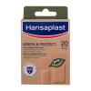 Hansaplast Green &amp; Protect Plaster Лепенки Комплект