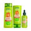 Пакет с отстъпка Шампоан Garnier Fructis Vitamin &amp; Strength Reinforcing Shampoo + Балсам за коса Garnier Fructis Vitamin &amp; Strength Reinforcing Conditioner + Серум за коса Garnier Fructis Vitamin &amp; Strength Anti-Fall Treatment