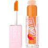 Maybelline Lifter Plump Блясък за устни за жени 5,4 ml Нюанс 008 Hot Honey