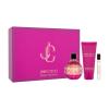 Jimmy Choo Rose Passion Подаръчен комплект EDP 100 ml + EDP 7,5 ml + лосион за тяло 100 ml