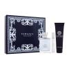 Versace Pour Homme Подаръчен комплект EDT 100 ml + EDT 10 ml + душ гел 150 ml увредена кутия