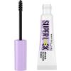 Maybelline Super Lock Brow Glue Гел и помада за вежди за жени 8 g Нюанс Clear