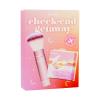 Benefit Shellie Blush Cheek-End Getaway Подаръчен комплект руж Shellie Blush 6 g + козметична четка Multitasking Cheek Brush 1 бр