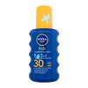 Nivea Sun Kids Protect &amp; Care Sun Spray 5 in 1 SPF30 Слънцезащитна козметика за тяло за деца 200 ml