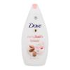 Dove Caring Bath Almond Cream With Hibiscus Пяна за вана за жени 450 ml