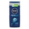 Nivea Men Fresh Kick Shower Gel 3in1 Душ гел за мъже 250 ml увреден флакон