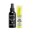 Пакет с отстъпка Фиксатор за грим NYX Professional Makeup Matte Finish + Основа за грим NYX Professional Makeup Plump Right Back Plumping Serum + Primer