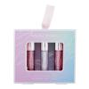 Baylis &amp; Harding Jojoba, Vanilla &amp; Almond Oil Signature Collection Glossy Lip Trio Подаръчен комплект Гланц за устни 3 x 2,5 ml